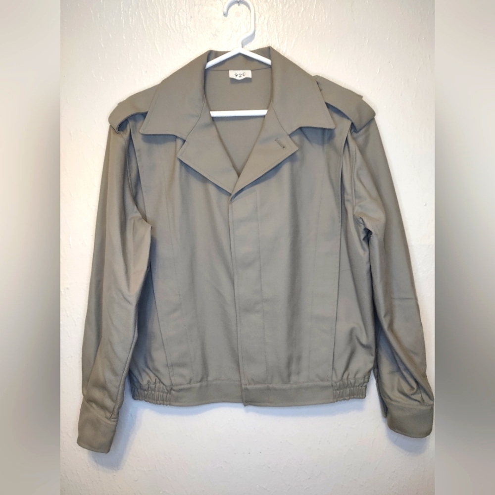 Vintage Authentic French Military Jacket Biderman Paris 1991 92 C